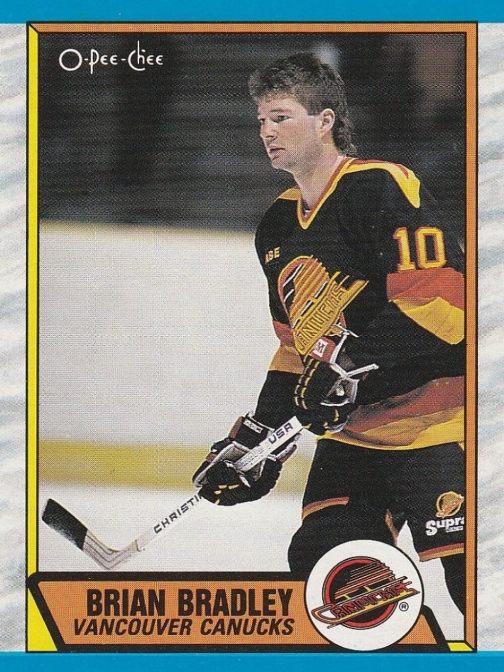 Brian Bradley - 1989 O Pee Chee Hockey Card